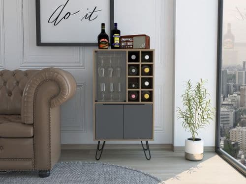 Tara Wine Cabinet in Oak VG914 CP