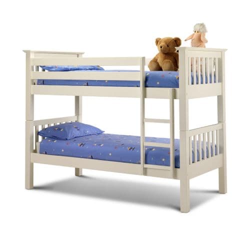 Tarragona Stone White Bunk Bed JB76