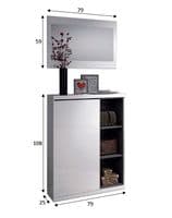 Large Shoe Cabinet | Alfy White Large 30-40 Pairs Shoe Cupboard Cabinet