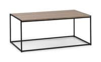 Terrassa Modern Black And Sonoma Oak Coffee Table JB548
