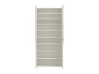 Tokyo White Mirrored Door 50 Pair Large Shoe Cabinet Cupboard - 11011484 RZ