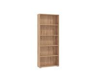 Tomar Artisan Oak Effect Slim 176.5cm Tall Bookcase Bookshelf Shelving Unit - 11011479