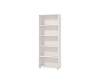 Tomar White Slim 176.5cm Tall Bookcase Bookshelf Shelving Unit - 11011438