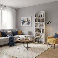 Tomar White Slim 211.5cm Tall Bookcase Bookshelf Shelving Unit - 11011440