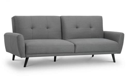 Tomelloso Retro Mid-Grey Linen Fabric Sofa Bed 18JB372