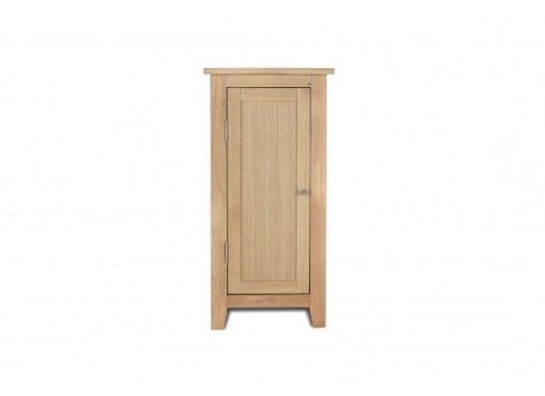 Toulouse Solid Oak Low Bathroom Storage Unit 17LD14