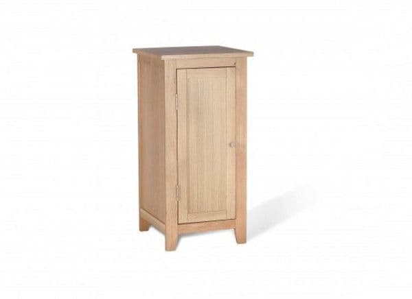 Toulouse Solid Oak Low Bathroom Storage Unit 17LD14