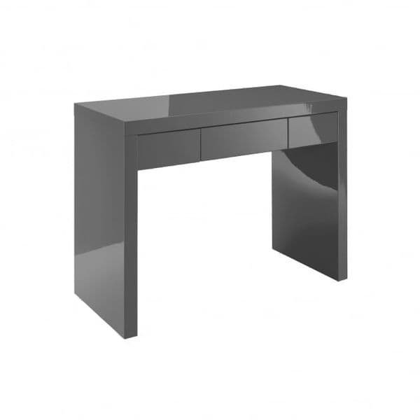 Troyes Charcoal High Gloss Finish Dressing Table 19LD82