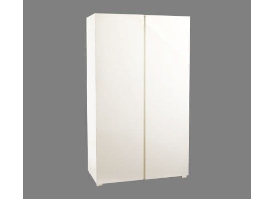 Troyes Cream High Gloss 2 Door Wardrobe 19LD95
