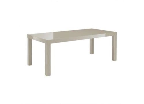 Troyes Stone High Gloss Finish Large Dining Table 17LD437