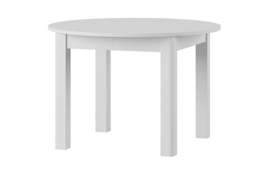 Uran Matt White Extending Table SZURWHT1
