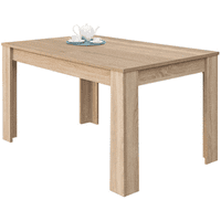Vasquez Canadian Oak Effect Extending Dining Table - 004586F SO