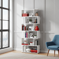 Open Back Bookcase | Modern Bookshelf - Online Outlet
