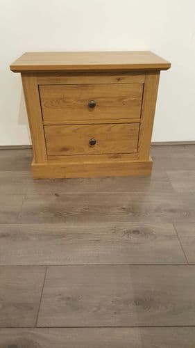 Warwick Small Cabinet Dark Oak Wood Effect FULLY ASSEMBLED