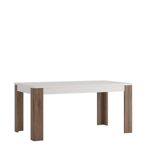 York White High Gloss 160 cm Dining Table FG4204244