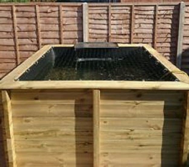 CHILD SAFETY POND NETTING 3M X 2M pits hot tub