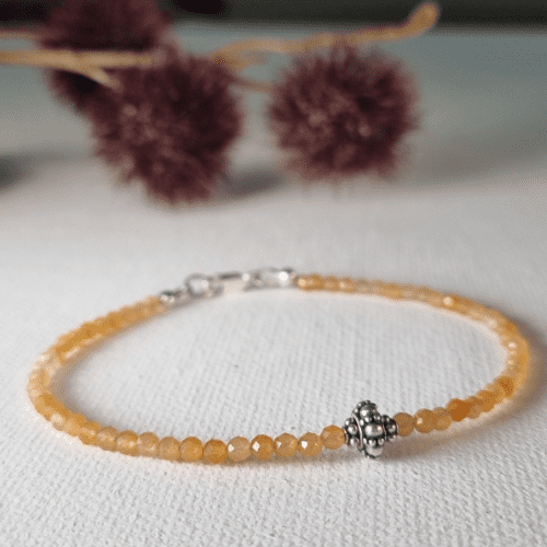 Bracelet – Gemstone – Carnelian Stacking Bracelet 1001