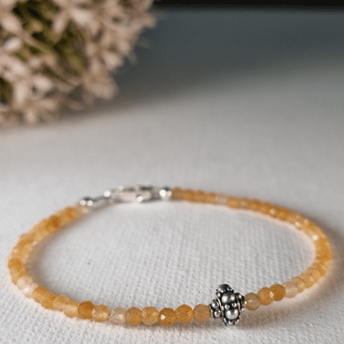 Bracelet – Gemstone – Carnelian Stacking Bracelet 1002