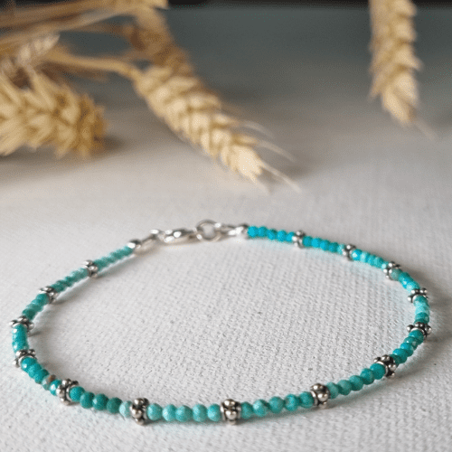 Bracelet – Gemstone – Turquoise – Turquoise Stacking Bracelet 1017