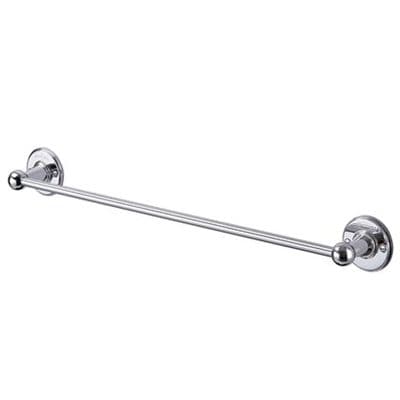 Burlington Single Towel Rail 55cm Chrome A7 CHR