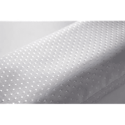 EuroShowers Diamond White 180x200cm Shower Curtain 67216