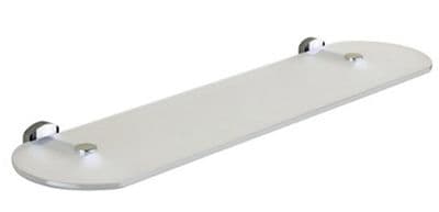 Gedy Edera Semi-Frosted Glass Shelf Chrome EP19/55-13