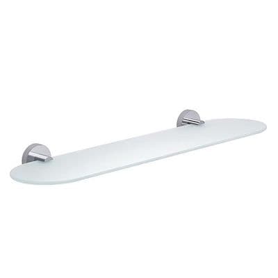 Gedy Eros Glass Shelf 60cm Chrome 2319/60-13