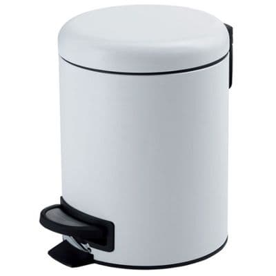 Gedy Potty Pedal Bin 3 Litre White 3209-02