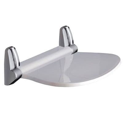 Gedy Sound Shower Seat White/ Chrome - 2282-23