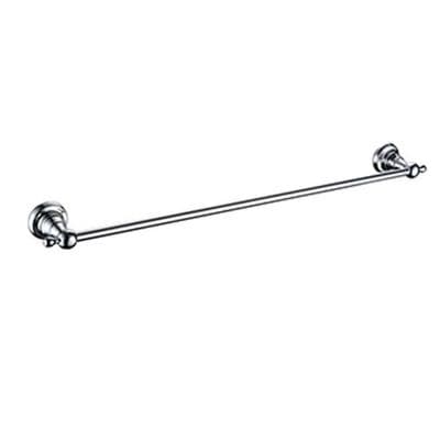 Heritage Bathrooms Holborn Single Towel Rail Chrome AHOSTRC