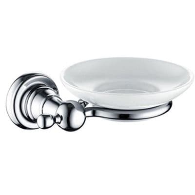 Heritage Bathrooms Holborn Soap Dish Chrome AHOSPDC