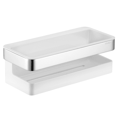 Keuco Chrome Anthracite Shower Basket 12758010001