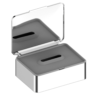 Keuco Plan Moist Tissue Box Aluminium Silver 14967170001