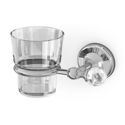 Origins Living Oriental Crystal Tumbler Holder Chrome MA02C-C