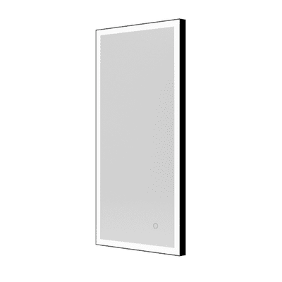 Origins Living Tate Light Mirror Black 50x100cm B008219