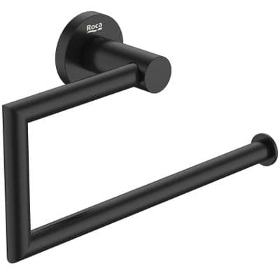 Roca Hotels Towel Ring Matt Black A817579C40