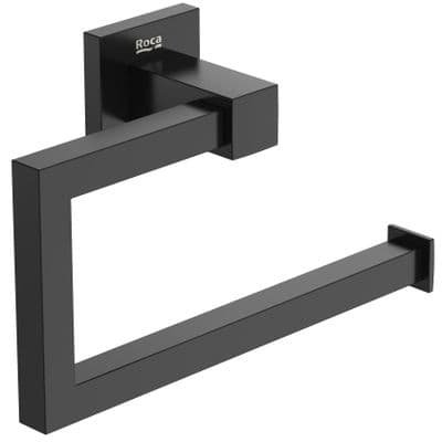 Roca Hotels Towel Ring Matt Black A817610C40