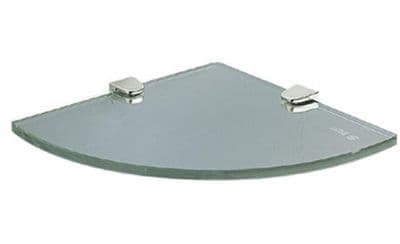 Sonia Corner Clear Glass shelf Chrome 055258