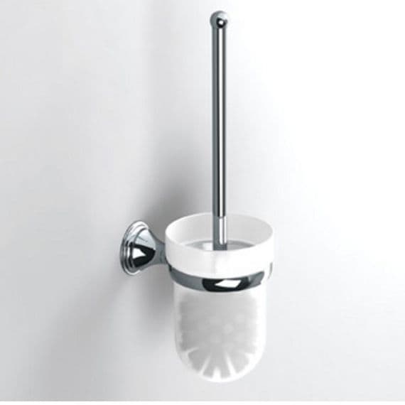 Sonia Genoa Toilet Brush Set, Wall Mounted Chrome 107643