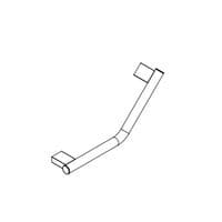 Sonia Lux Angled Grab Bar Chrome 153244