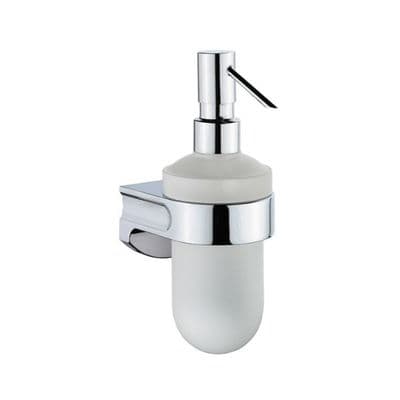 Sonia S1 Frosted Glass Soap Dispenser Chrome 122240