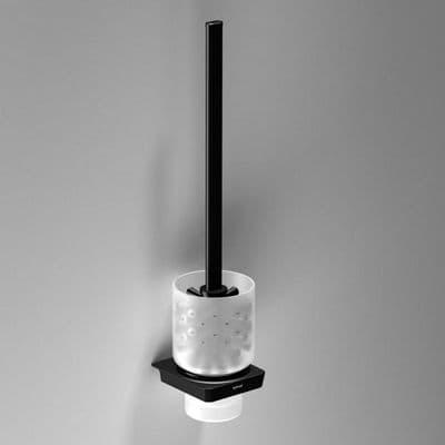 Sonia S6 Toilet Brush Set Black 166497