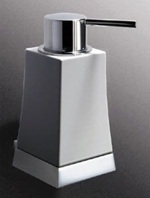 Sonia S7 Soap Dispenser Chrome/Frosted Glass 131945