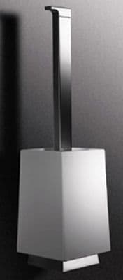 Sonia S7 WC Brush Set Wall Hung Chrome/Frosted Glass 131914