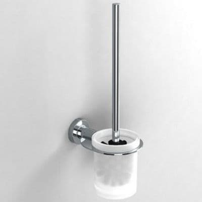 Sonia Tecno Project WC Brush Set Glass/Chrome 117000