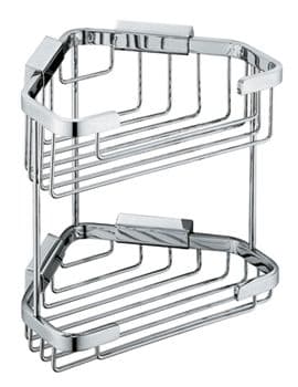 Vado Large Double Triangular Corner Basket - BAS-2013-C/P