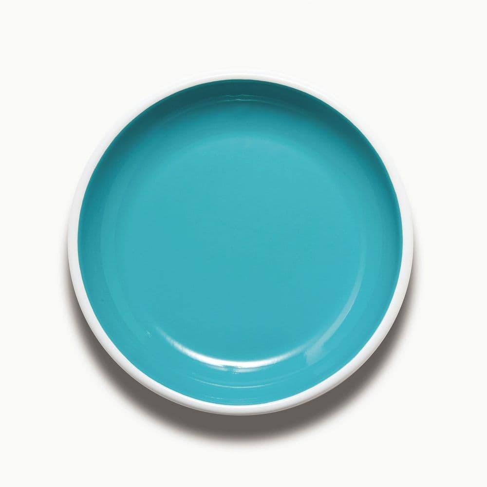 Enamelware Plate 26cm Turquoise