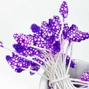 , Dark purple, 80 pieces [approximate], [ST1555]