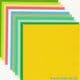 50 colors origami small, 4.6 inch (11.8 cm) square, 100 sheets, (c58)