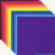 50 colors origami small, 4.6 inch (11.8 cm) square, 100 sheets, (c58)